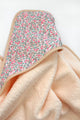 Cape de bain bébé Liberty Nina - Vanille Coton
