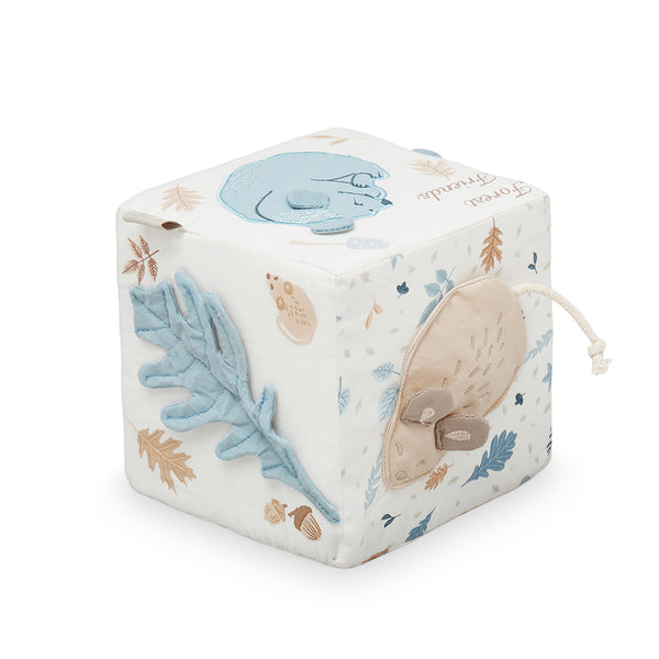 Cube d'activité Forest - Vanille Coton