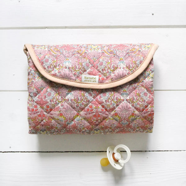 Matelas à langer de voyage Alba - Vanille Coton