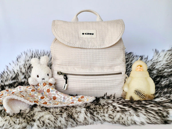 Sac à dos O'caou - Vanille Coton