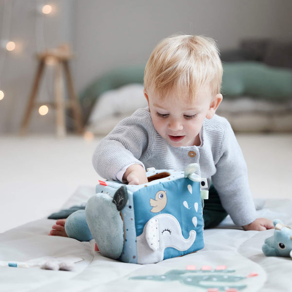 Cube d’éveil Elphee - Vanille Coton