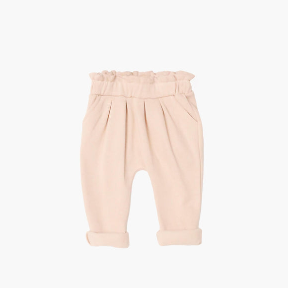 Pantalon en molleton POPI - Vanille Coton