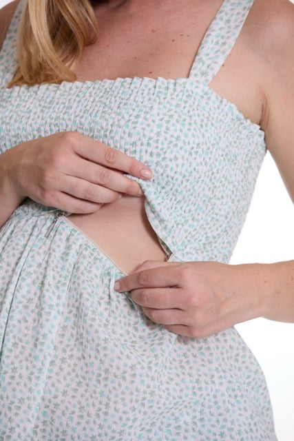 Top de grossesse et d’allaitement Ambre - Vanille Coton