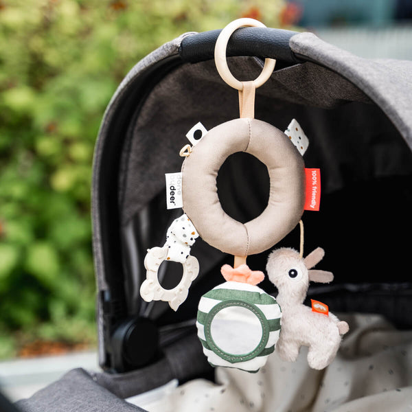 Anneau d’activités à suspendre - Vanille Coton