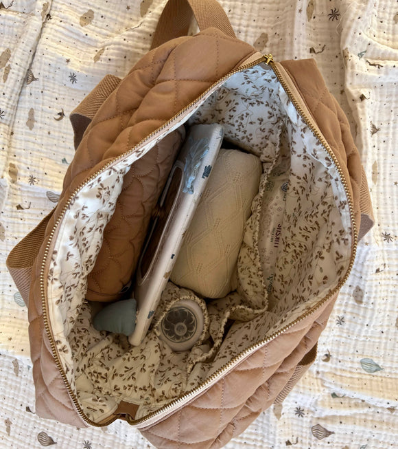 Sac à langer Hazel - Vanille Coton