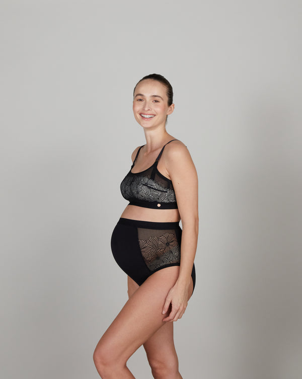 Soutien-gorge d'allaitement Dahlia - Vanille Coton