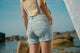 Short de maternité Kelly Light blue - Vanille Coton