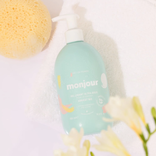 Gel lavant bébé corps et cheveux - Vanille Coton