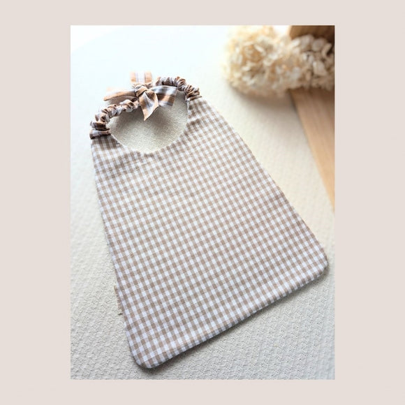 Serviette élastique tête de Lylotte - Vanille Coton