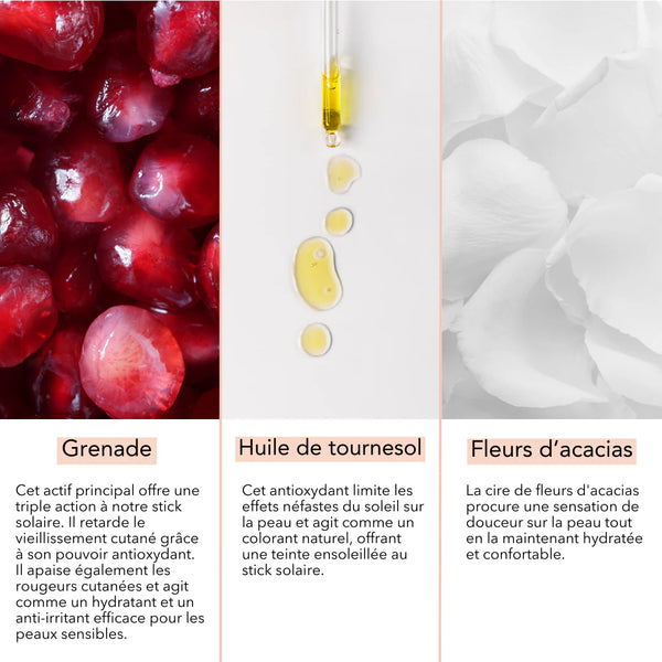 Stick solaire SPF 50 - Vanille Coton