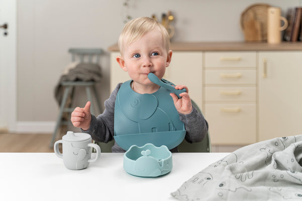 Coffret 1er repas bébé - Vanille Coton