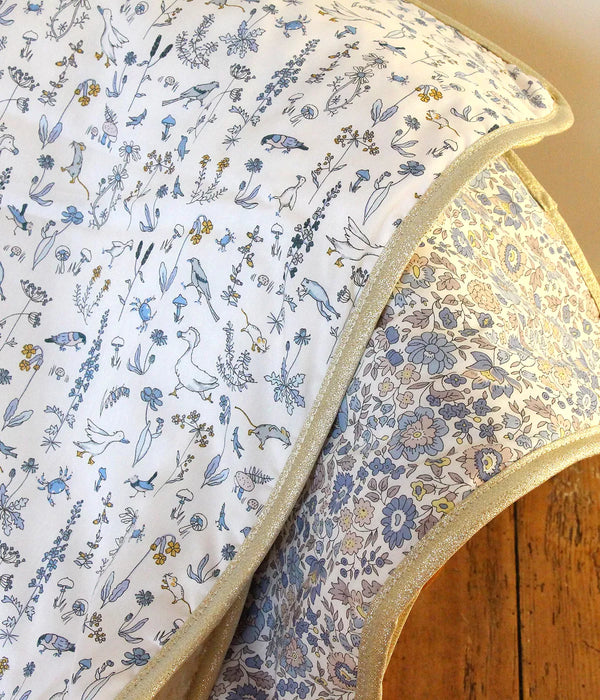 Couverture bébé polaire Liberty GUS - Vanille Coton