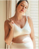 Brassière de grossesse et d'allaitement ORGANIC - Vanille Coton