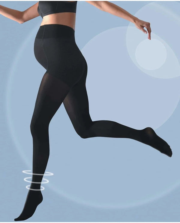 Collants de grossesse opaque 70 deniers - Vanille Coton