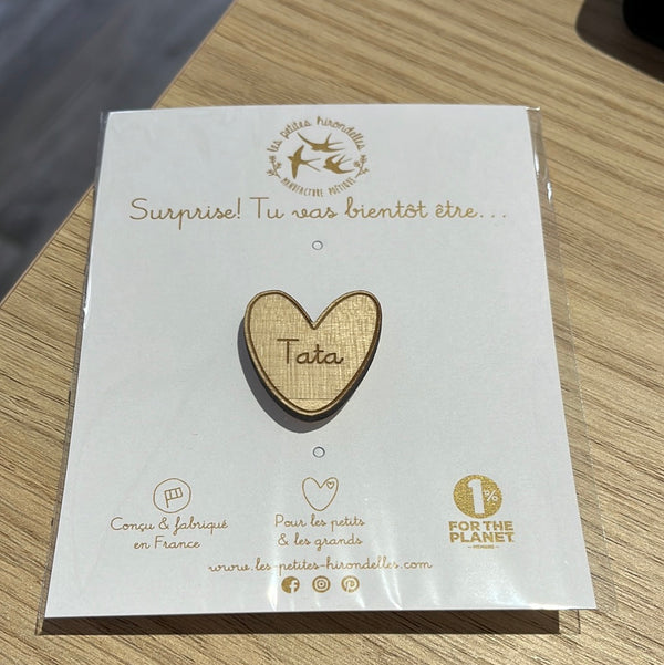 Pin's annonce - Vanille Coton