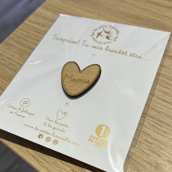 Pin's annonce - Vanille Coton