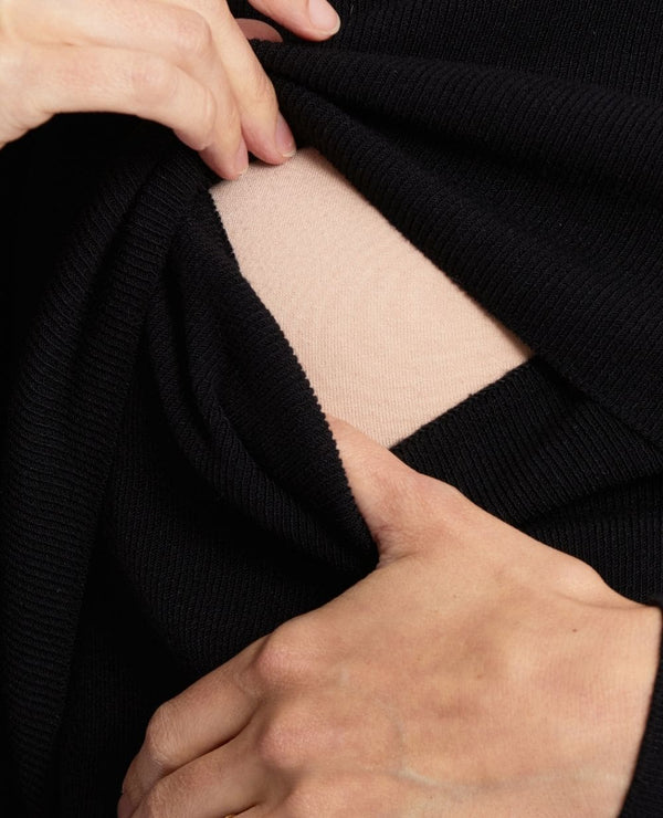 Robe de grossesse et d'allaitement Manhattan - Vanille Coton