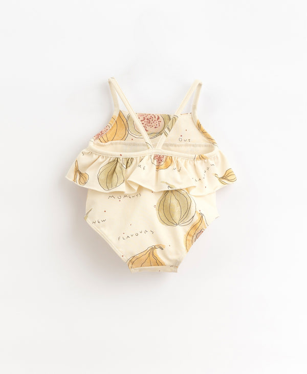 Maillot de bain bébé fille - Vanille Coton