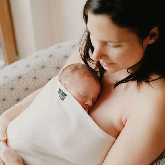 Echarpe de peau à peau Perle - Vanille Coton