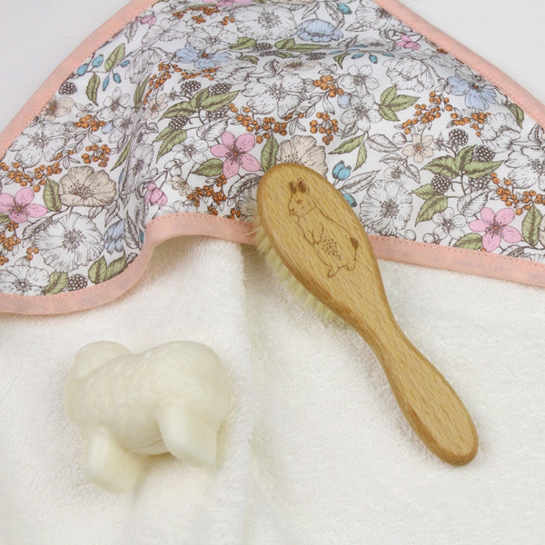Brosse à cheveux bébé Lapin - Vanille Coton