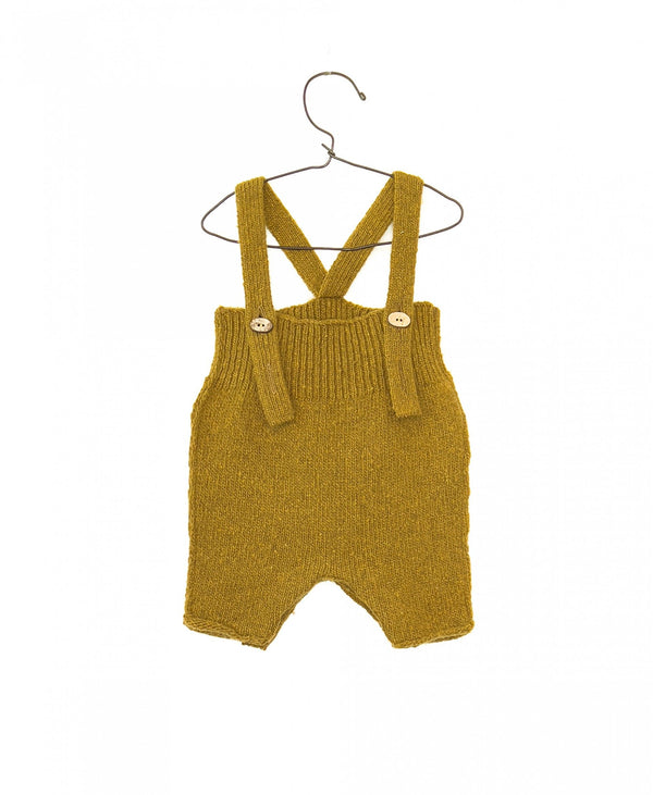 Salopette en tricot - Vanille Coton
