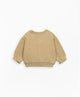 Sweat poche kangourou fille - Vanille Coton
