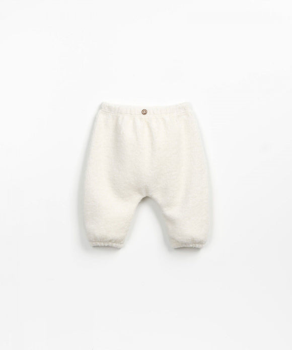 Pantalon touché polaire - Vanille Coton