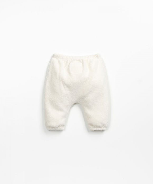 Pantalon touché polaire - Vanille Coton