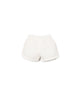 Short en lin blanc - Vanille Coton