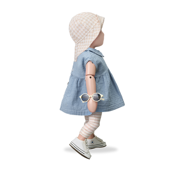 Chapeau bébé Egas - Vanille Coton