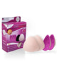 Lot de 4 coussinets d'allaitement lavables (jour) - Vanille Coton