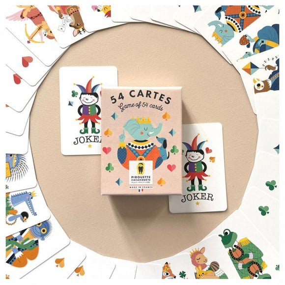 Jeu de 54 cartes - Vanille Coton