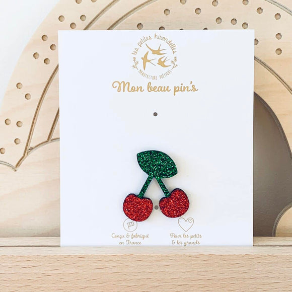 Pin's "Cerises" - Vanille Coton