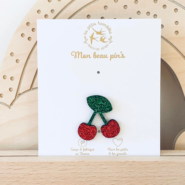 Pin's "Cerises" - Vanille Coton