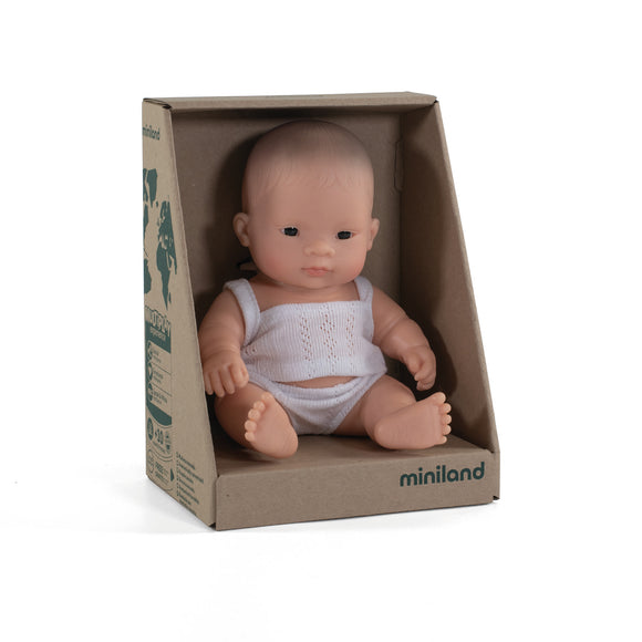 Mini poupée sous-vêtements 21cm - Vanille Coton