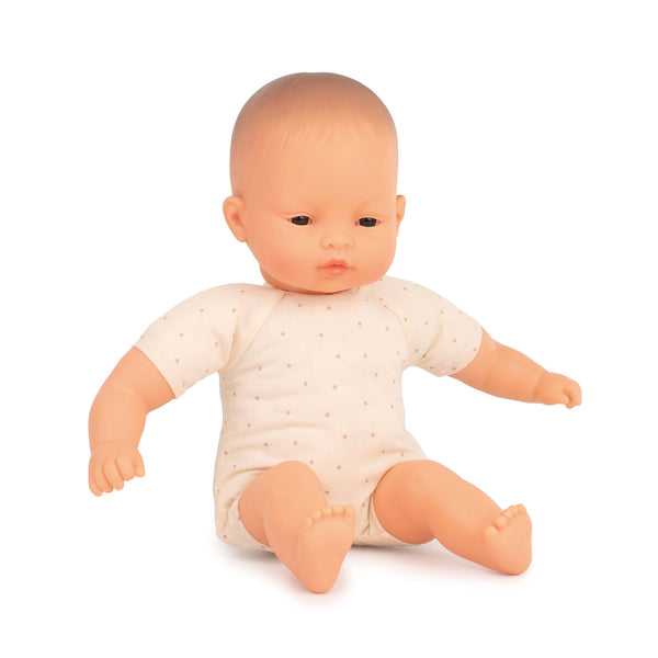 Poupée Miniland corps souple 32cm - Vanille Coton