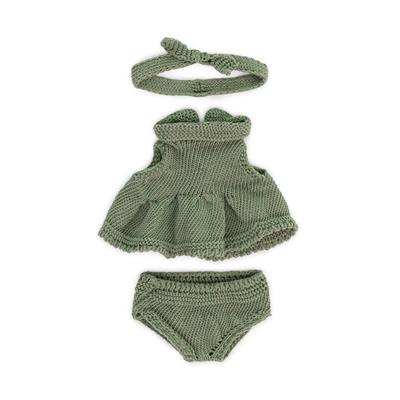 Barboteuse verte 21cm - Vanille Coton