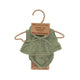 Barboteuse verte 21cm - Vanille Coton