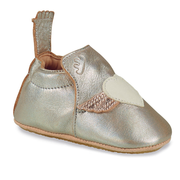 Chaussons Blublu Ailes - Vanille Coton