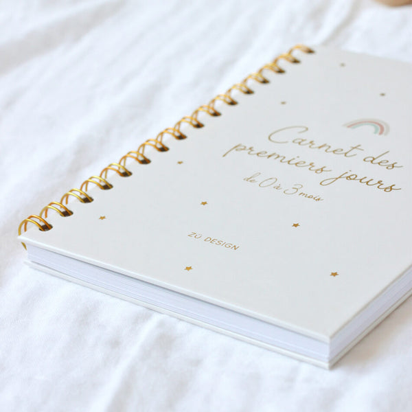 Carnet des premiers jours - Vanille Coton