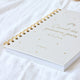 Carnet des premiers jours - Vanille Coton