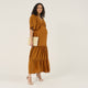 Robe de grossesse et d’allaitement Claudette - Vanille Coton
