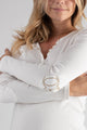 Haut d’allaitement Tunisien - Vanille Coton