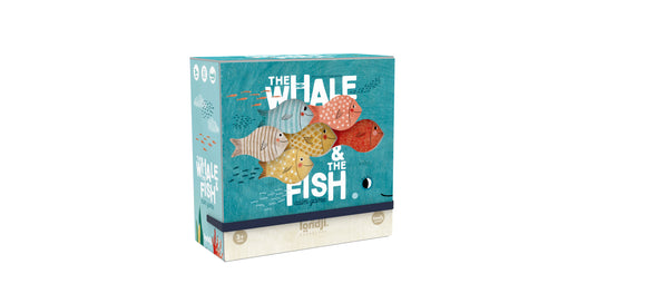Puzzle « Ma baleine » - Vanille Coton