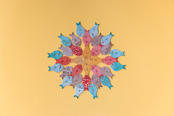 Puzzle « Ma baleine » - Vanille Coton