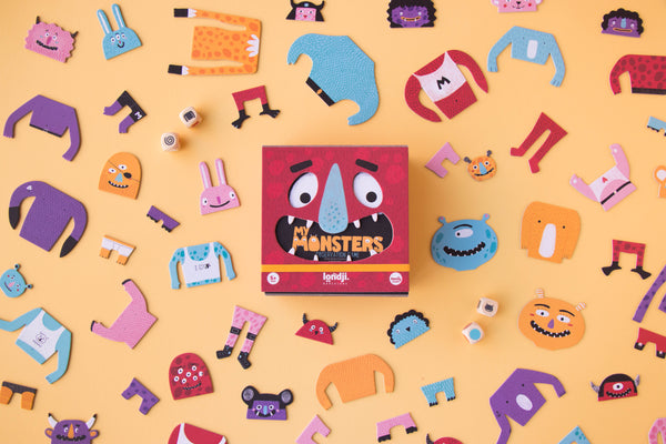 Jeu d’observation « My Monsters » - Vanille Coton