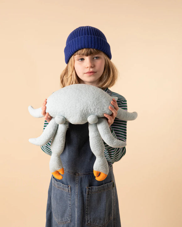 Peluche Crabe bleu - Vanille Coton