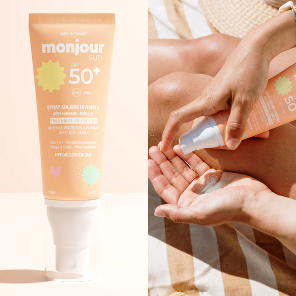 Spray solaire SPF50 - Vanille Coton