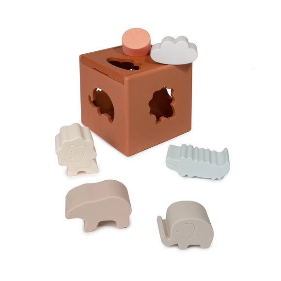 Cube d’activité 3 en 1 - Vanille Coton