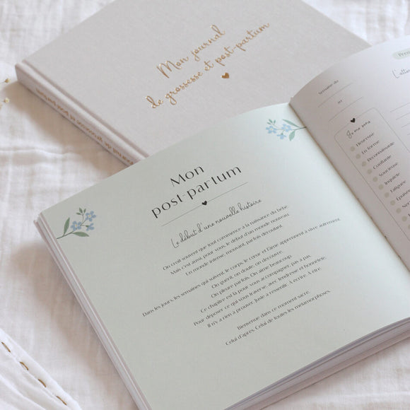 Mon journal de grossesse et post-partum - Vanille Coton